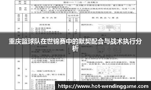 重庆篮球队在世锦赛中的默契配合与战术执行分析
